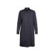 Seidensticker KLEID MIDI Satin Damen Langarm  Regular Marine