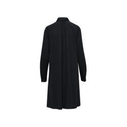Seidensticker KLEID MIDI Satin Damen Langarm Regular Schwarz