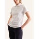 Seidensticker POLO-SHIRT Damen Kurzarm Polokragen Regular Weiß