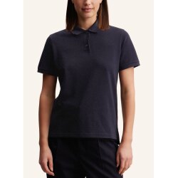 Seidensticker POLO-SHIRT Damen Kurzarm Polokragen Regular Marine