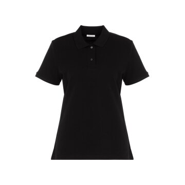 Seidensticker POLO-SHIRT Damen Kurzarm Polokragen Schwarz