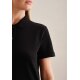Seidensticker POLO-SHIRT Damen Kurzarm Polokragen Schwarz