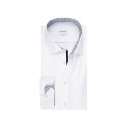 Seidensticker BUSINESS Herren Hemd Langarm Kent Shaped Weiß