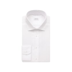 Seidensticker BUSINESS Herren Hemd Langarm New-Kent Slim Weiß