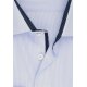 Seidensticker Herren Hemd Langarm Regular Hellblau gestreift