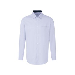 Seidensticker Herren Hemd Langarm Kent Regular Hellblau...
