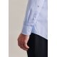 Seidensticker Herren Hemd Langarm Kent Regular Hellblau kariert