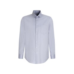 Seidensticker BUSINESS Herren Hemd Langarm Regular Hellblau