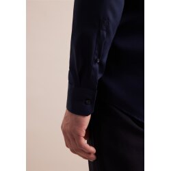 Seidensticker BUSINESS Hemd Langarm New-Kent Regular Marine