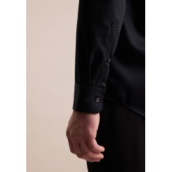Seidensticker BUSINESS Hemd Langarm New-Kent Regular Schwarz