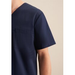 Seidensticker KASACK Herren Kasack Kurzarm V-Neck Regular...