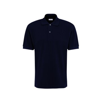 SeidenstickerPOLO-SHIRT Herren Kurzarm Polokragen Regular Marine