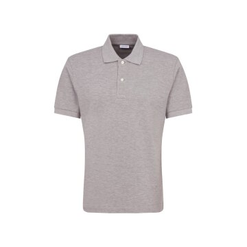 Seidensticker POLO-SHIRT Herren Kurzarm Polo Regular Hellgrau