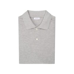 Seidensticker POLO-SHIRT Herren Kurzarm Polo Regular Hellgrau