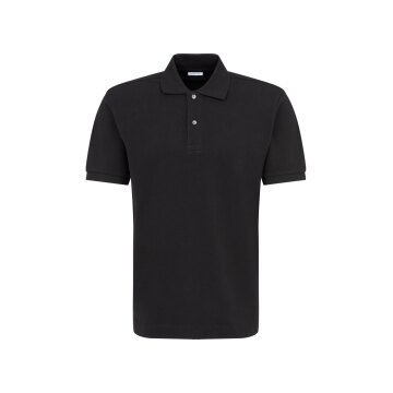Seidensticker POLO-SHIRT Herren Polo Kurzarm Regular Schwarz