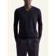 Seidensticker MERINO Herren Pullover Langarm V-Neck Marine