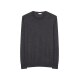 Seidensticker MERINO Pullover Langarm Rundhals Regular Anthrazit