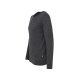 Seidensticker MERINO Pullover Langarm Rundhals Regular Anthrazit