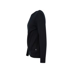 Seidensticker MERINO Pullover Langarm Rundhals Regular Schwarz