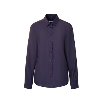 Seidensticker FASHION-BLUSE Damen Langarm Kent Regular Marine