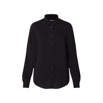 Seidensticker FASHION-BLUSE Damen Langarm Kent Regular Schwarz