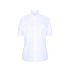 Seidensticker PILOTBLUSE Damen Kurzarm Kent Regular Hellblau