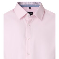 VENTI Herren Businesshemd Langarm Kent Modern-Fit Rosa