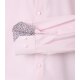VENTI Herren Businesshemd Langarm Kent Modern-Fit Rosa