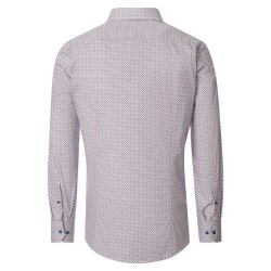 SALE VENTI Herren Businesshemd Langarm Kent Modern-Fit Rosa