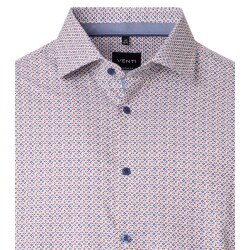 SALE VENTI Herren Businesshemd Langarm Kent Modern-Fit Rosa