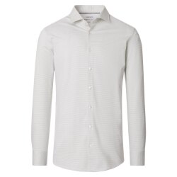VENTI Herren Businesshemd Langarm Kent Jersey Hellgrün