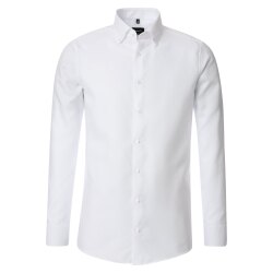 VENTI Herren Businesshemd Langarm Button-Down Modern-Fit...