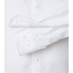 VENTI Herren Businesshemd Langarm Button-Down Modern-Fit Weiß