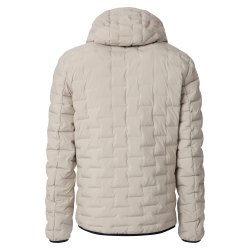 CASAMODA Herren Outdoor-Steppjacke Stehkragen Kapuze Regular Beige