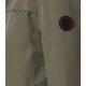 CASAMODA Herren Blouson Reißverschluss Regular Baumwolle Olivgrün