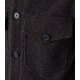 CASAMODA Herren Outdoor-Hemdjacke Stehbundkragen Regular Braun