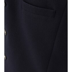 VENTI Herren Anzugweste V-Ausschnitt Regular-Fit Blau