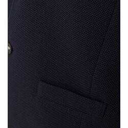 VENTI Herren Anzugweste V-Ausschnitt Regular-Fit Blau