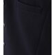 VENTI Herren Anzugweste V-Ausschnitt Regular-Fit Blau