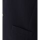 VENTI Herren Anzugweste V-Ausschnitt Regular-Fit Blau