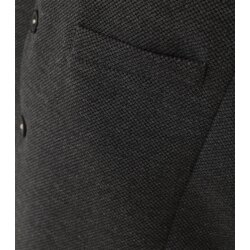 VENTI Herren Anzugweste V-Ausschnitt Regular-Fit Grau