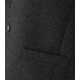 VENTI Herren Anzugweste V-Ausschnitt Regular-Fit Grau