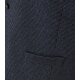 VENTI Herren Anzugweste V-Ausschnitt Regular-Fit Blau