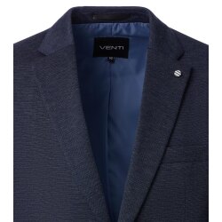 VENTI City Herren Sakko Revers Casual-Fit Stretch BiColor Marine