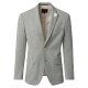 VENTI Herren Anzugsakko City Revers Casual-Fit Bi-Color Hellgrün