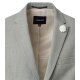 VENTI Herren Anzugsakko City Revers Casual-Fit Bi-Color Hellgrün