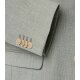 VENTI Herren Anzugsakko City Revers Casual-Fit Bi-Color Hellgrün