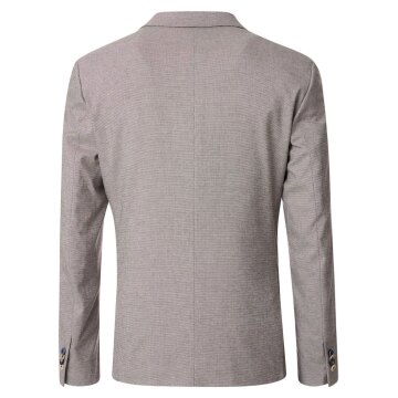 VENTI Herren Anzugsakko FORMAL Revers Polyestermix Hellbraun