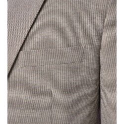 VENTI Herren Anzugsakko FORMAL Revers Polyestermix Hellbraun