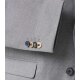 VENTI Herren Anzugsakko FORMAL Revers Polyestermix Silber